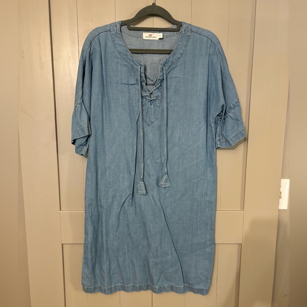 Denim dress